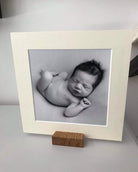 Handcrafted Oak triangle photo stand - 5mm Groove - Prop Options