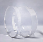 PropBundles - 30mm Round Ultra Polished Acrylic Cake Spacers - Prop Options