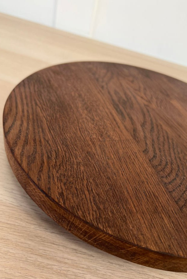 Signature Gold hairpin leg solid wood cake stand - 12" - 16" - Prop Options