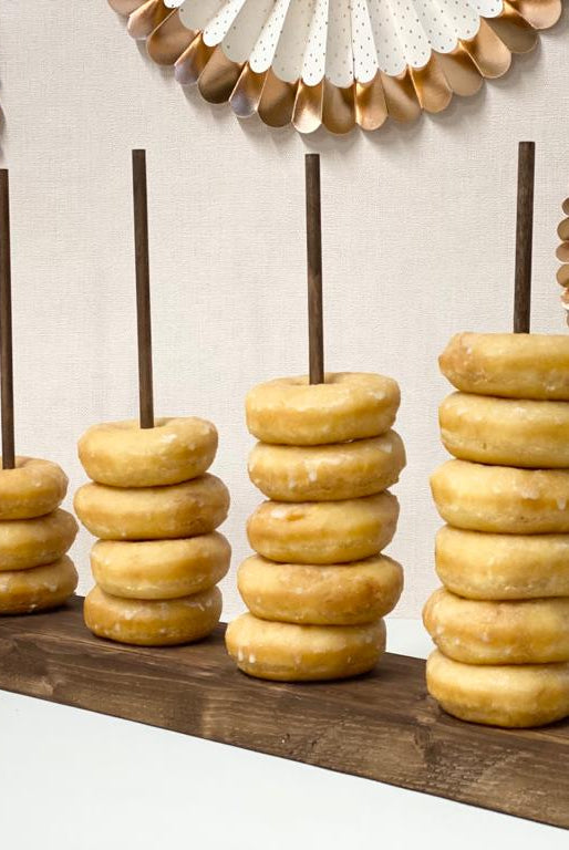 Wooden Donut Stands - Prop Options