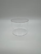 Outlet Round 5" x 4" Acrylic Fillable Clear Tier - imperfect - Prop Options