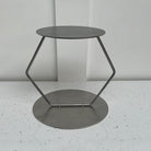 Outlet Stainless Steel Large Hexagon Tier Cake Spacer - Imperfect - Prop Options