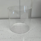 Outlet Round 6" x 6" Acrylic Fillable Clear Tier - No Lid - Prop Options