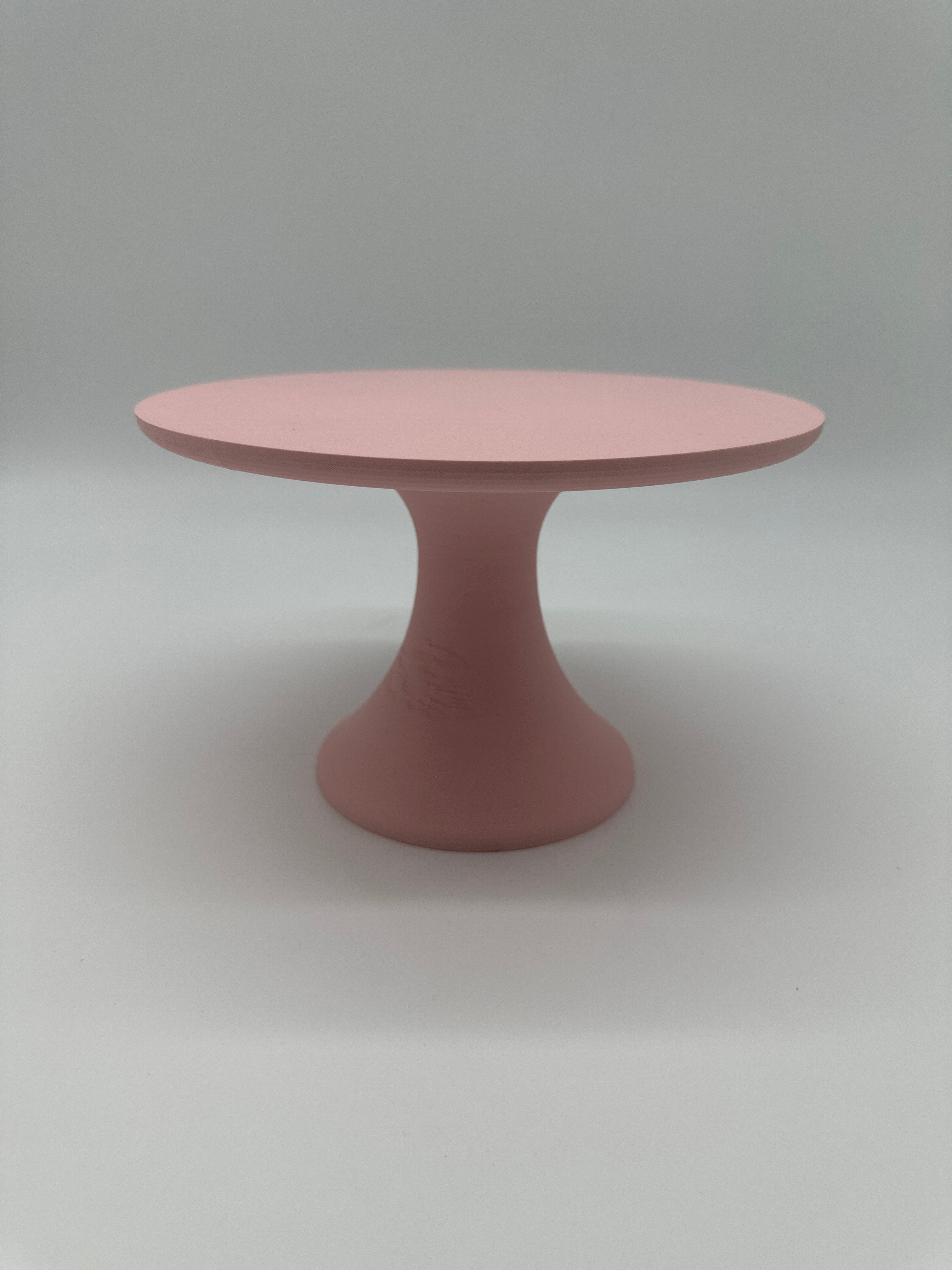 Outlet 8" Essential Cake Stand - Pink - Misprint - Prop Options