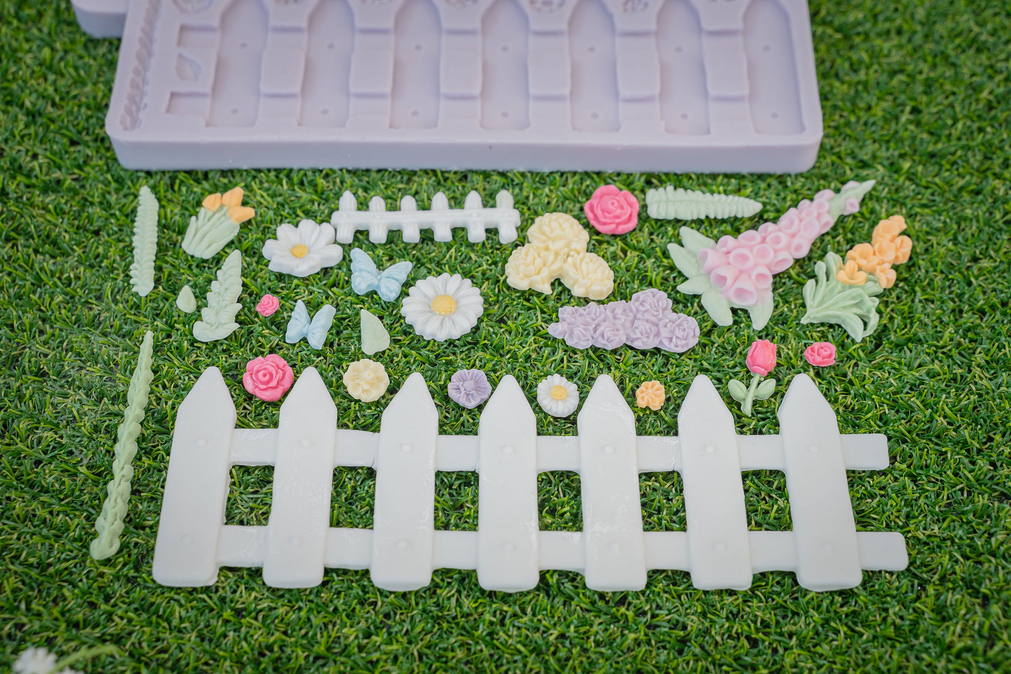 Cottage Garden Silicone Mould