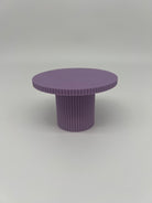 Outlet Reeded Cupcake Stand - Lavender - Misprint - Prop Options