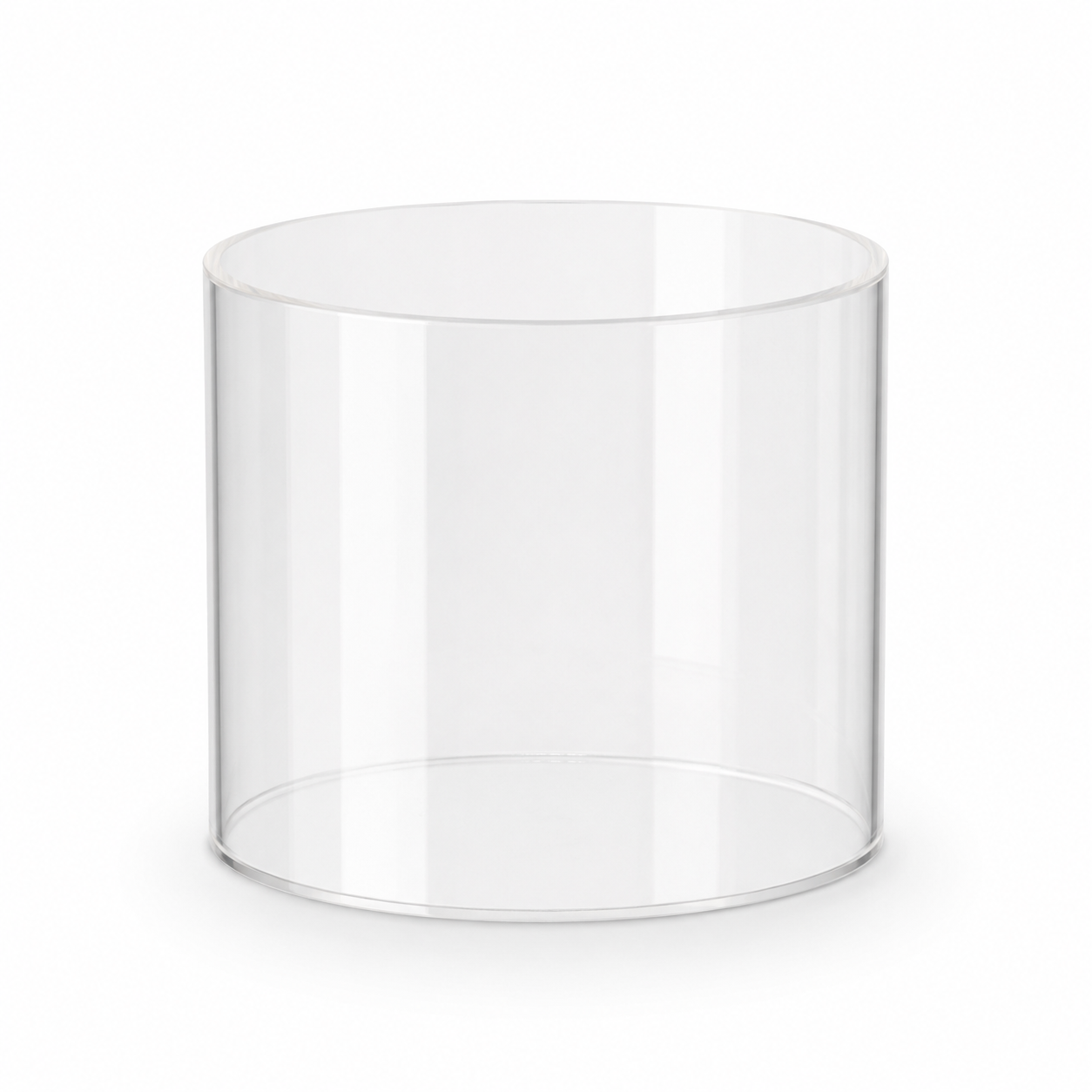 Round Acrylic Fillable Clear Tiers - Prop Options