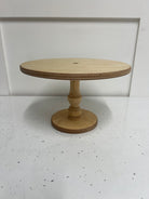 Outlet Original Wooden Pedestal - 10" Natural - Imperfect - Prop Options