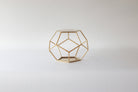 Outlet Metallic Gold Pentagon Spacer - Imperfect - Prop Options