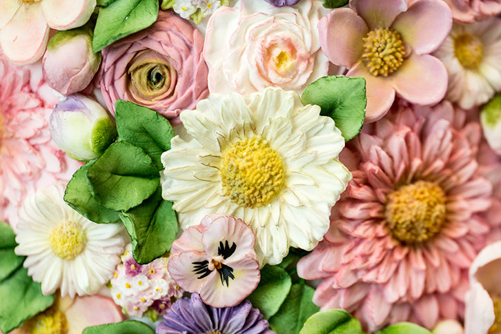 Buttercream Flowers Silicone Mould