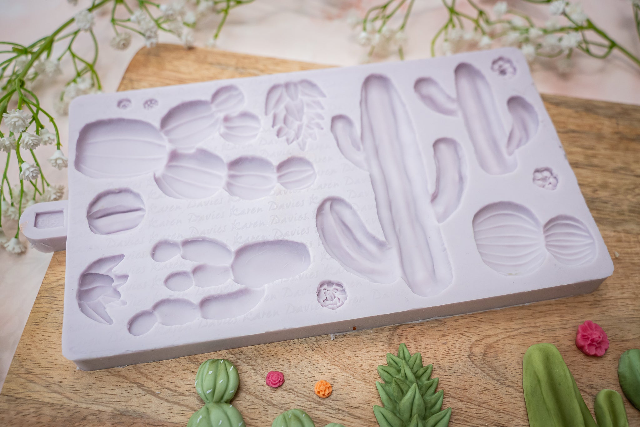Cactus Garden Silicone Mould
