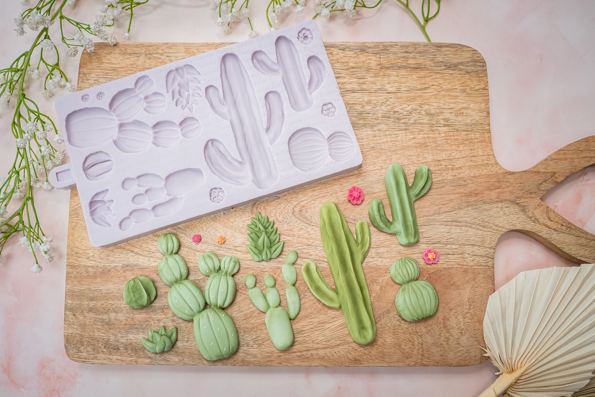 Cactus Garden Silicone Mould