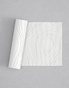 No.54 Beadrift mini 4" texture rolling pin with its pattern rolled out on white fondant - Prop Options