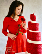 Rosarium Rolling Pin - Anjali Tambde Collaboration - Prop Options