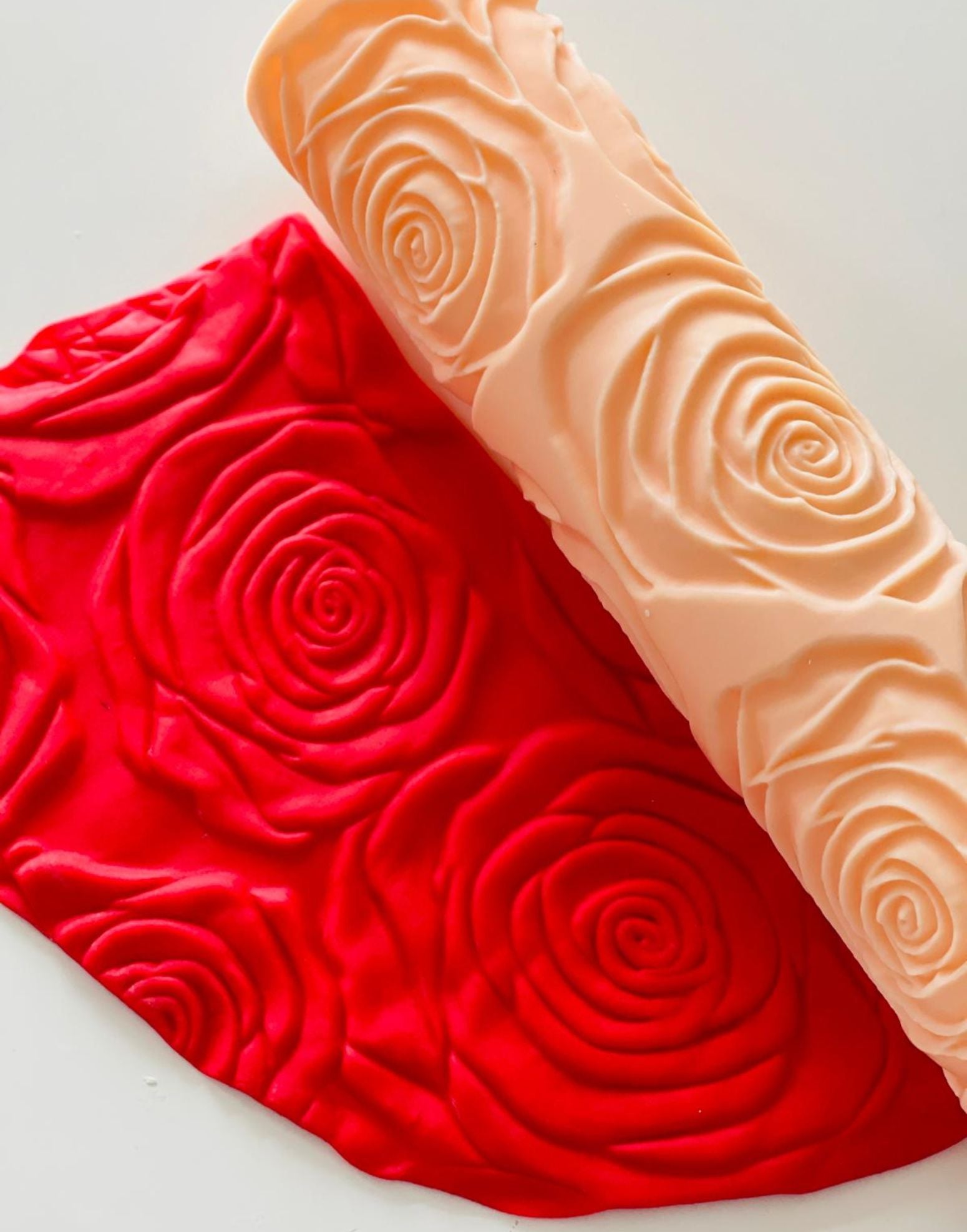 Rosarium fondant roller 