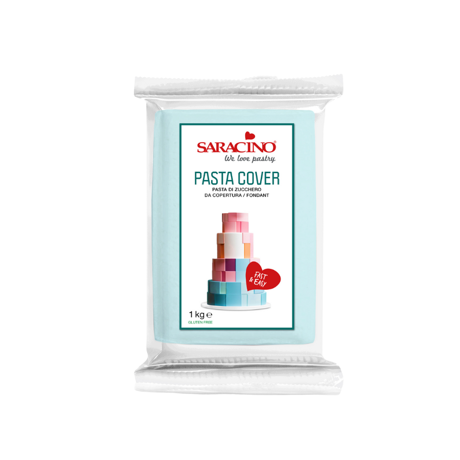 Saracino Pasta Cover Light Baby Blue Sugarpaste 1kg