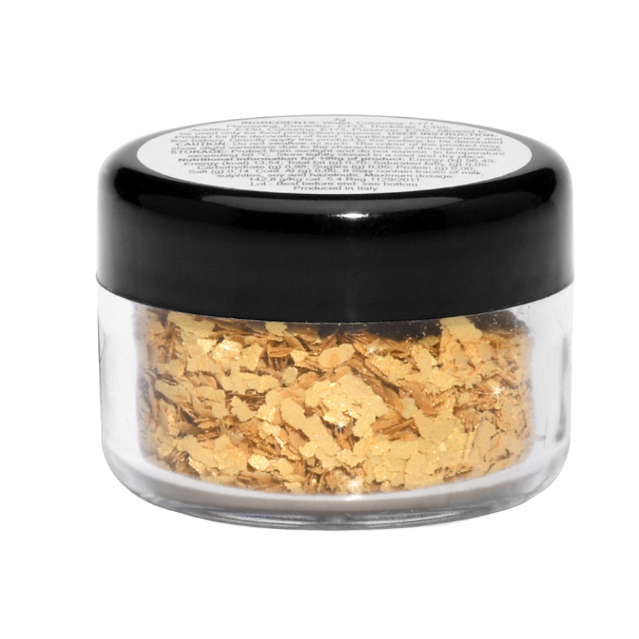 Edible Glitter 3g – Gold for Cake Decoration