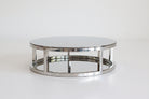 Outlet Round Metallic Silver - 10" x 3" - Imperfect - Prop Options