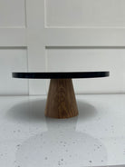 Outlet 12" Black Acrylic and Olive Cone Cake Stand - Clearance - Prop Options