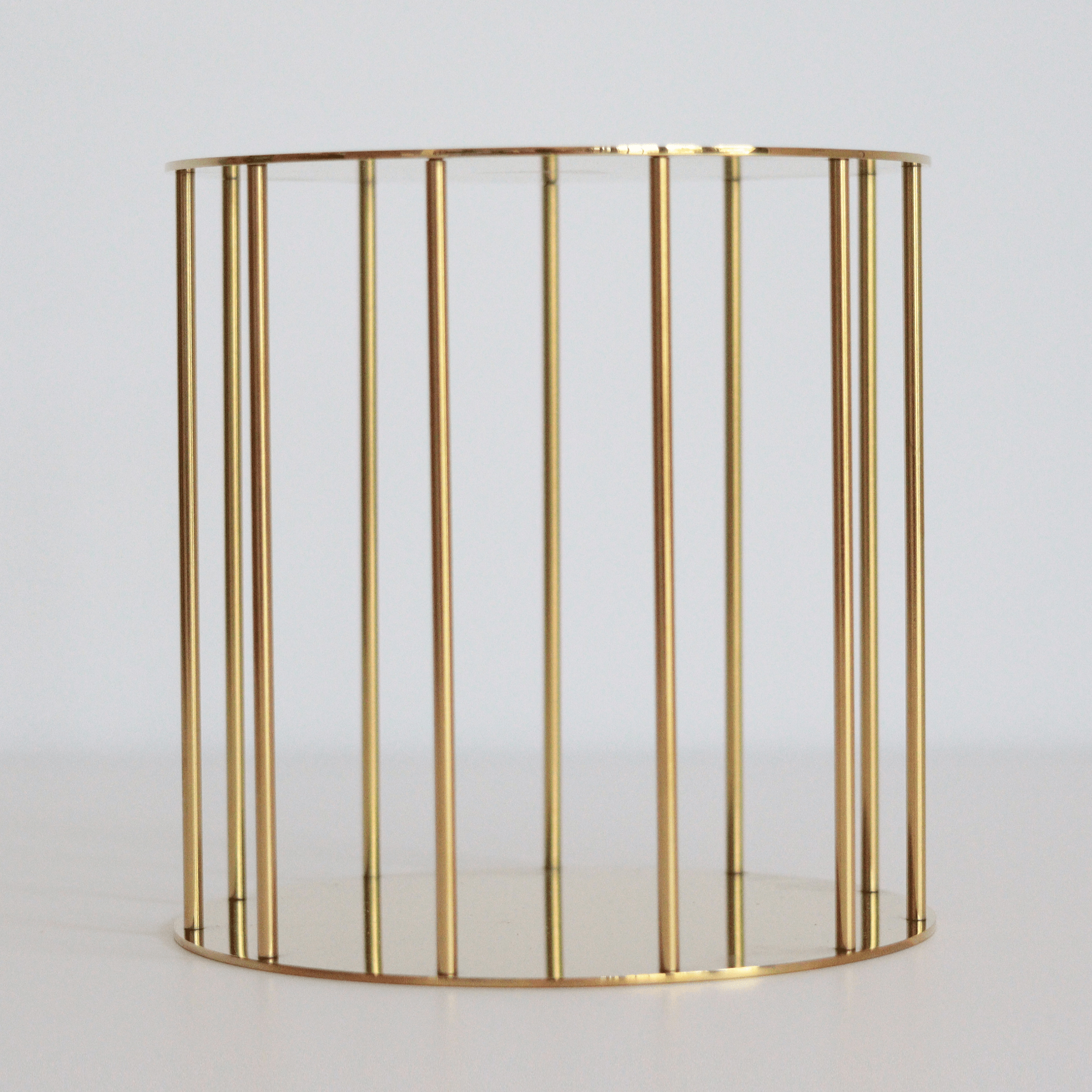 Gold Birdcage Cake Separator - Prop Options