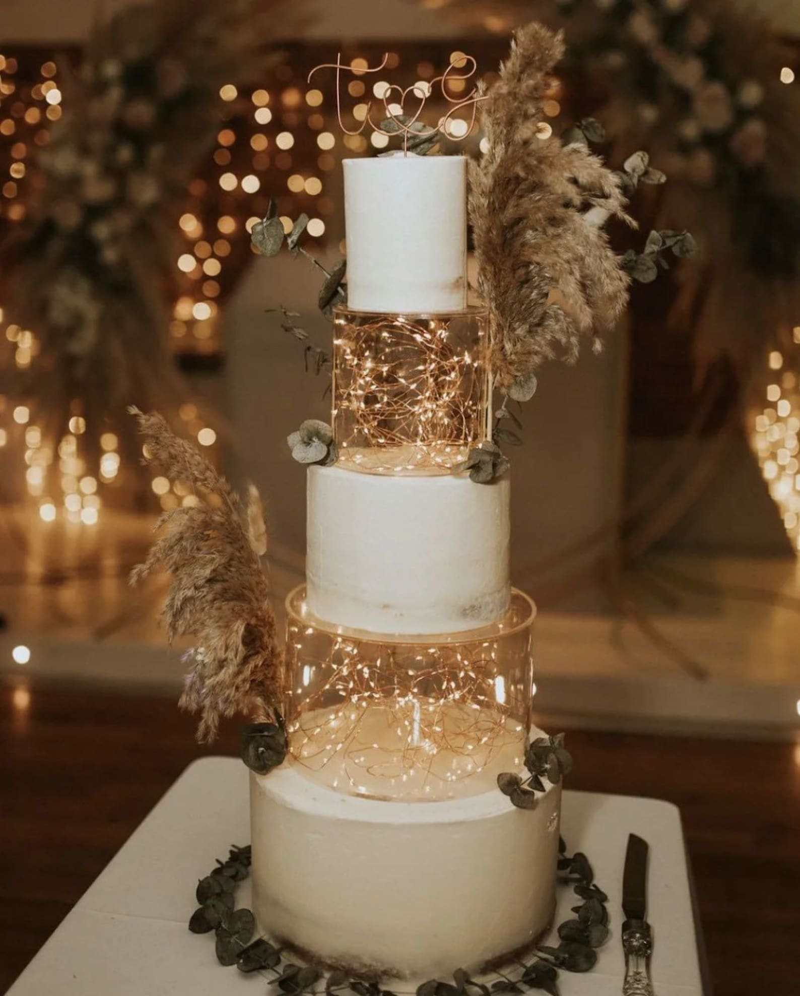 Shop The Look - Double Clear Tiered Illuminations - Prop Options