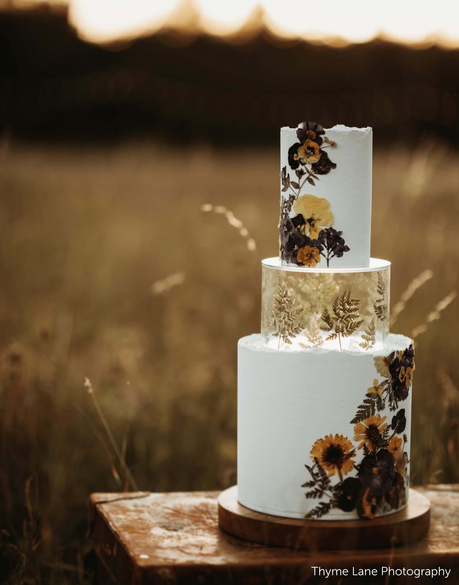 Round Acrylic Fillable Clear Tiers - Prop Options