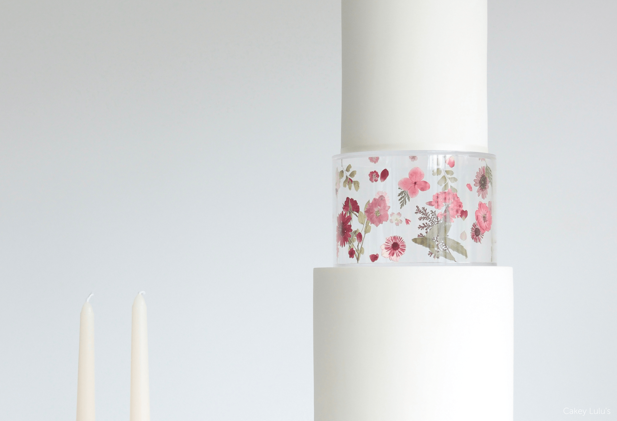 Round Acrylic Fillable Clear Tiers - Prop Options