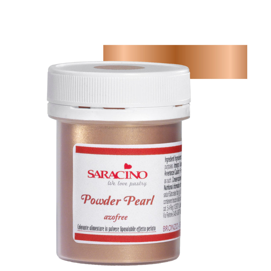 Edible Metallic Lustre Powder for Cake Decorating - Bronze