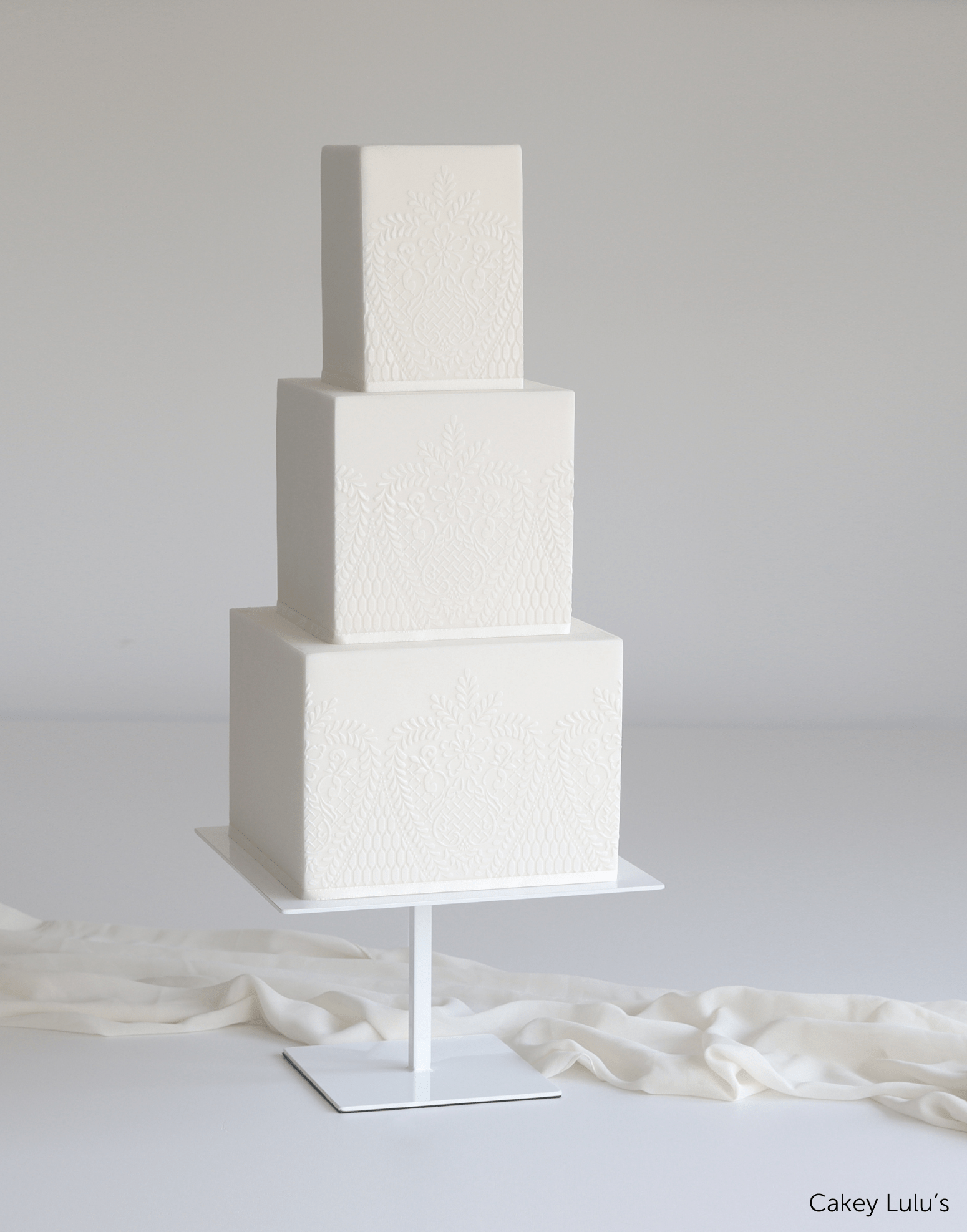 The Square Stiletto - Premium Pedestal Cake Stand - Prop Options