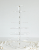 Ultra Adjustable 8 Tier Acrylic Macaron Tower - Prop Options