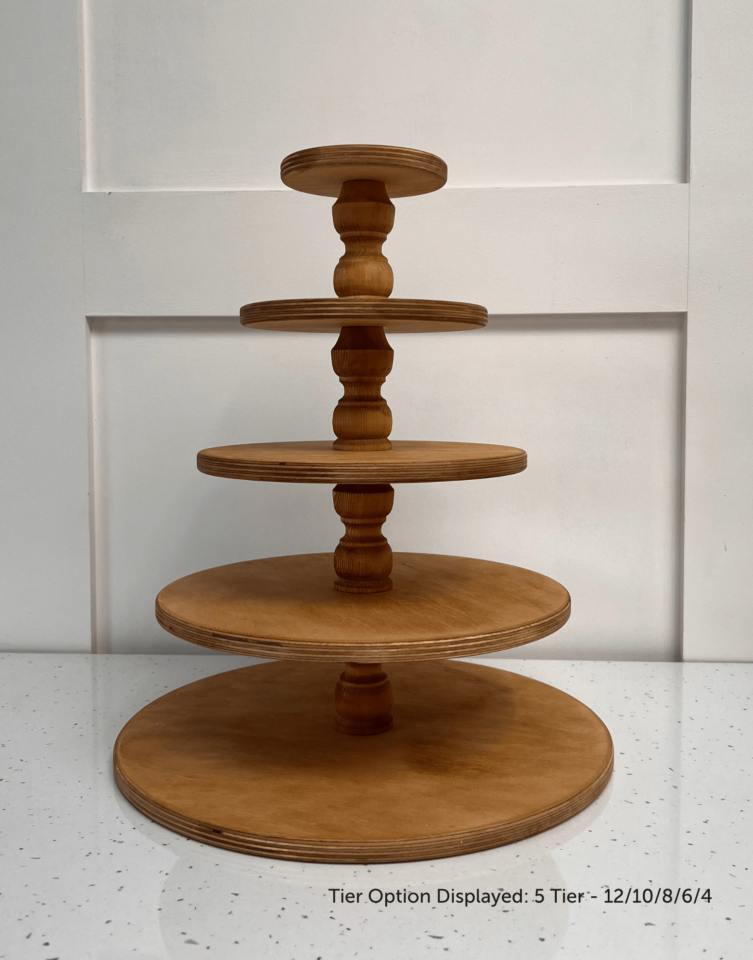 Adjustable Afternoon Tea Display Stand - Prop Options