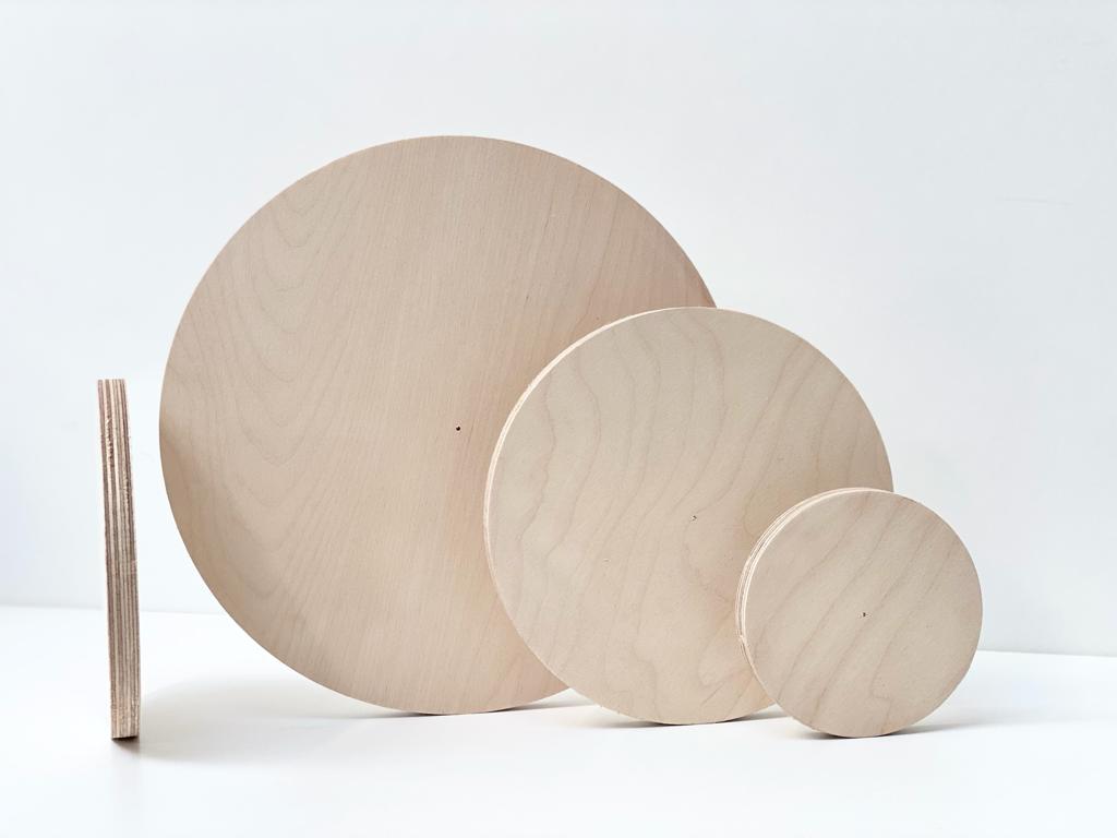Scandinavian birch ply discs - Prop Options